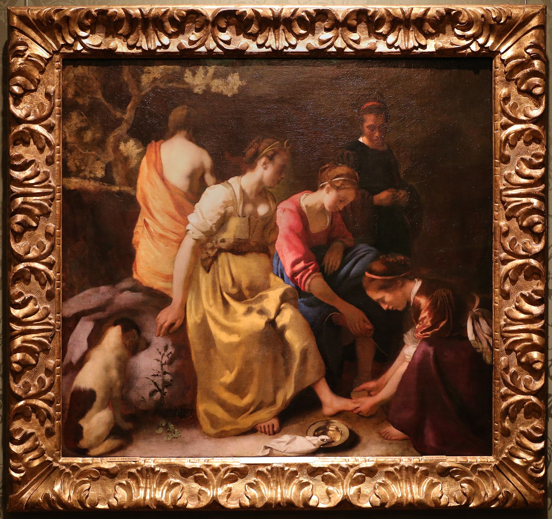 Diane och hennes följeslagare - Johannes Vermeer