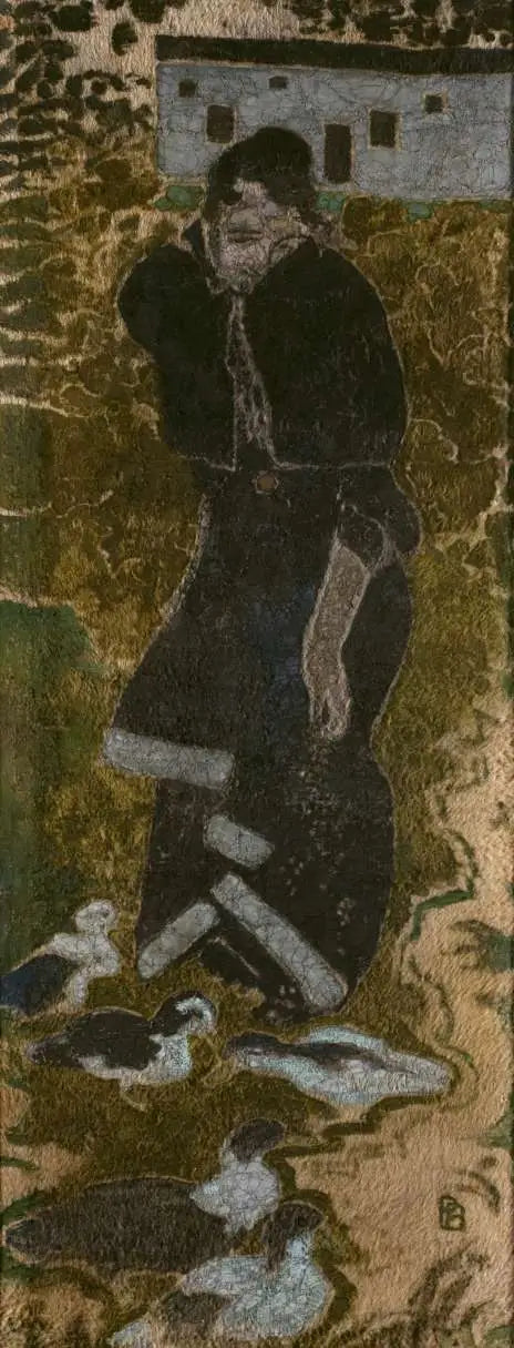 Kvinna med ankor - Pierre Bonnard