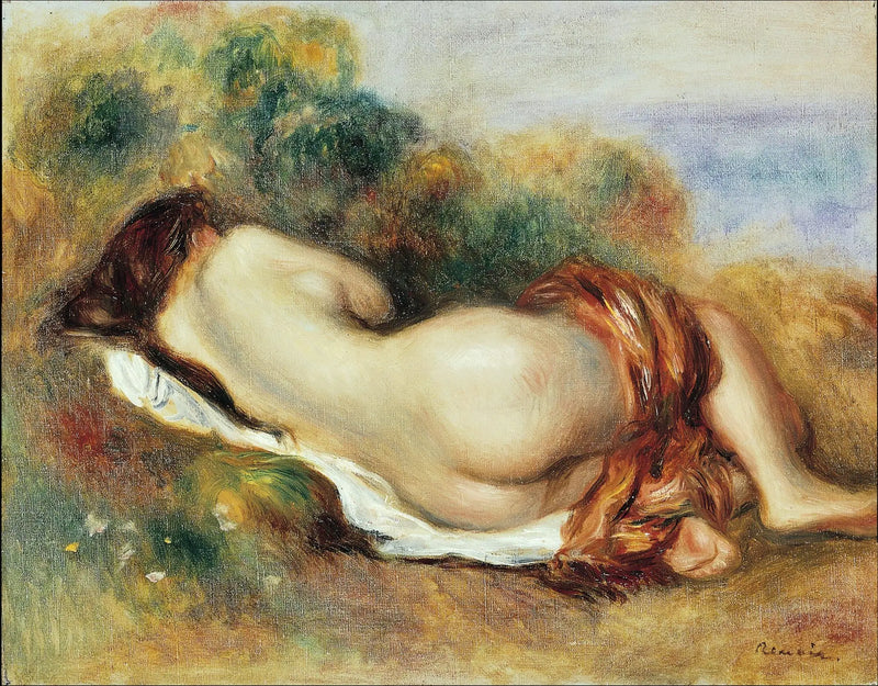 Nakna kvinnor liggande - Pierre-Auguste Renoir