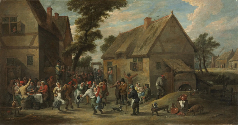 Byfest - David Teniers den yngre