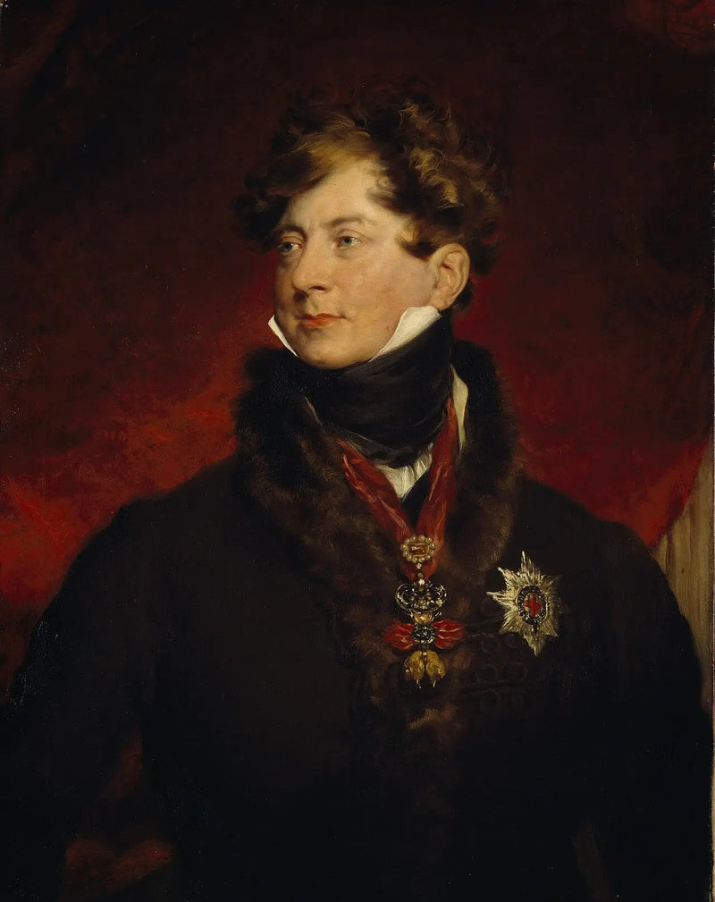George IV, 1762 - 1830. Var regent från 1811 till 1820, kung från 1820 till 1830. - Thomas Lawrence