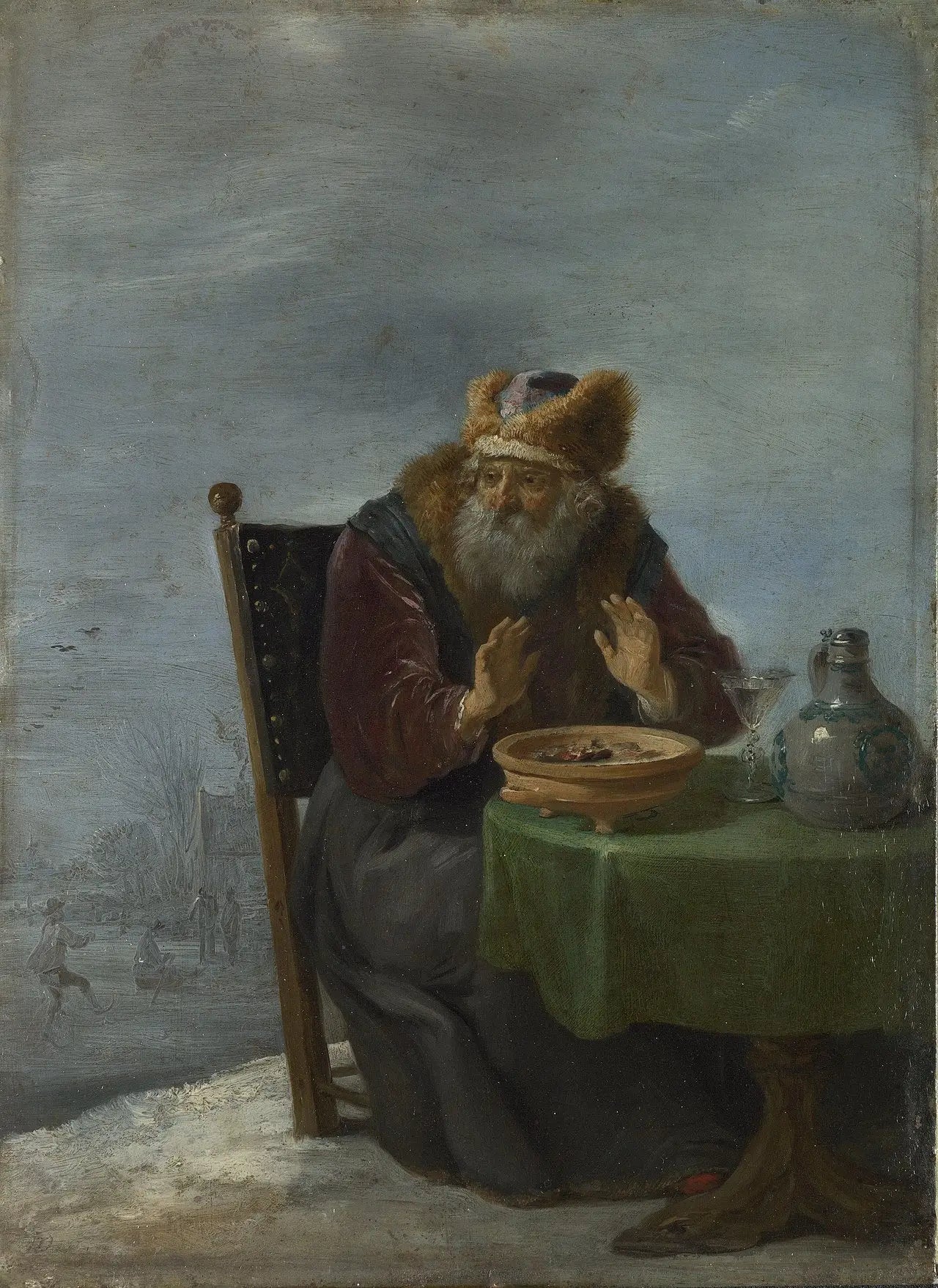 Hiver - David Teniers le Jeune - Alpha Reproduction