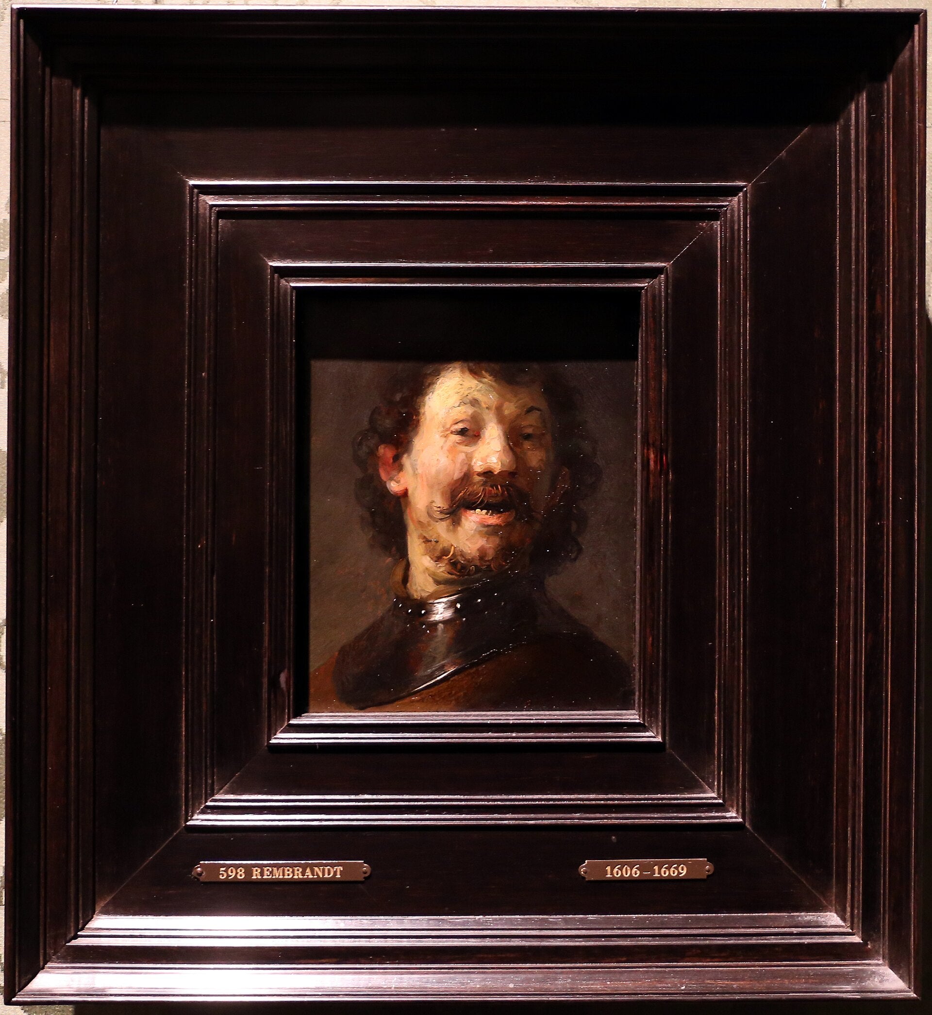 Skrattande man - Rembrandt