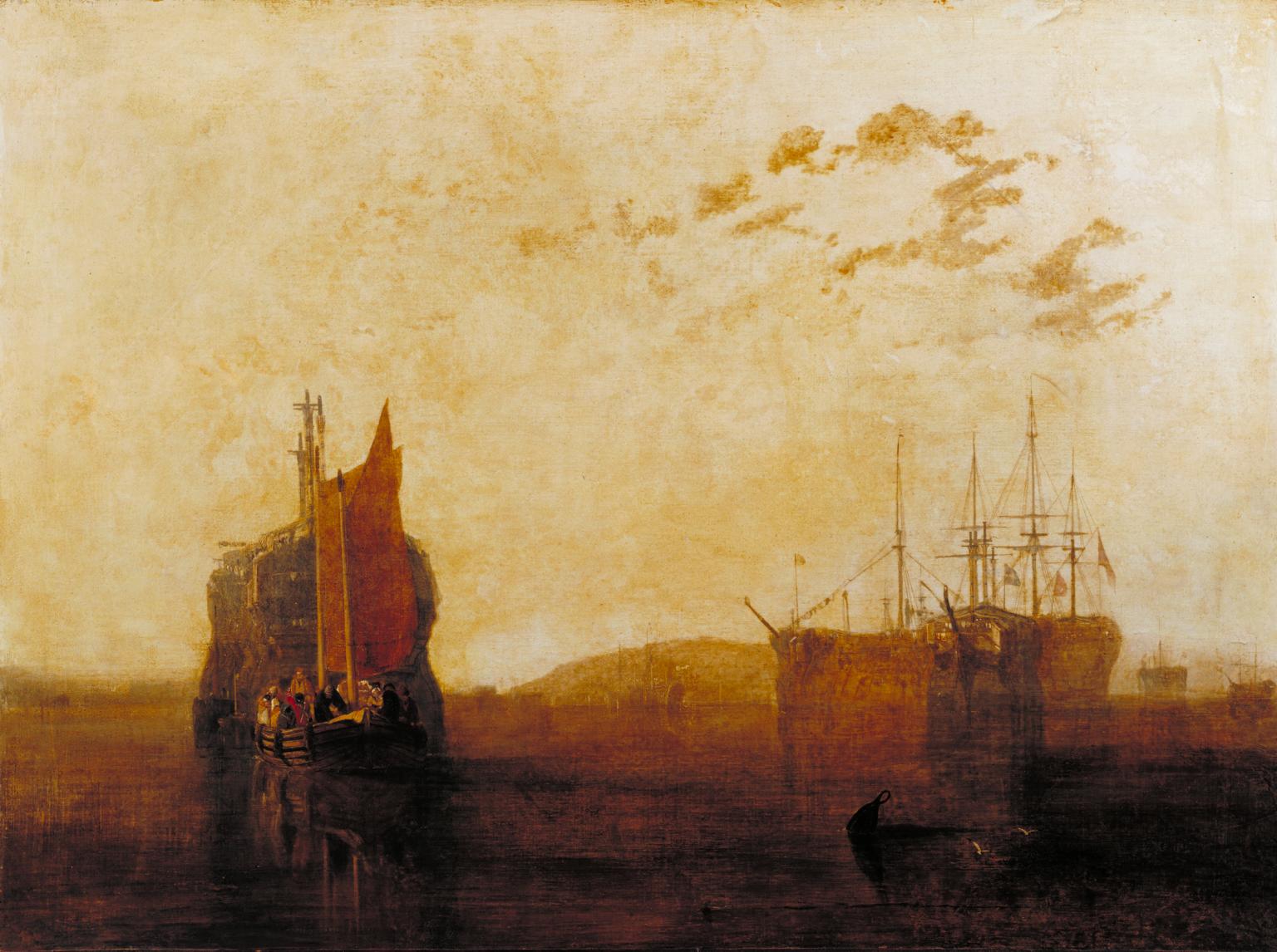 Hulkar i Tamar - J. M. W. Turner