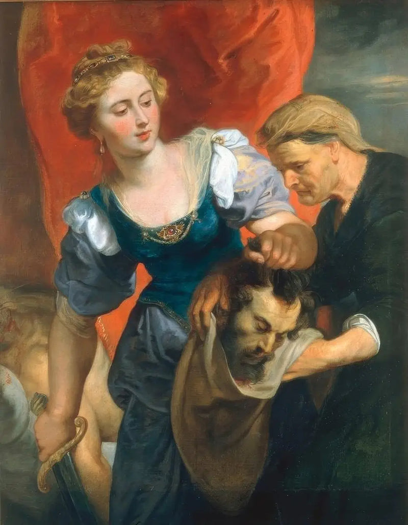 Judith med Holofernes huvud - Peter Paul Rubens