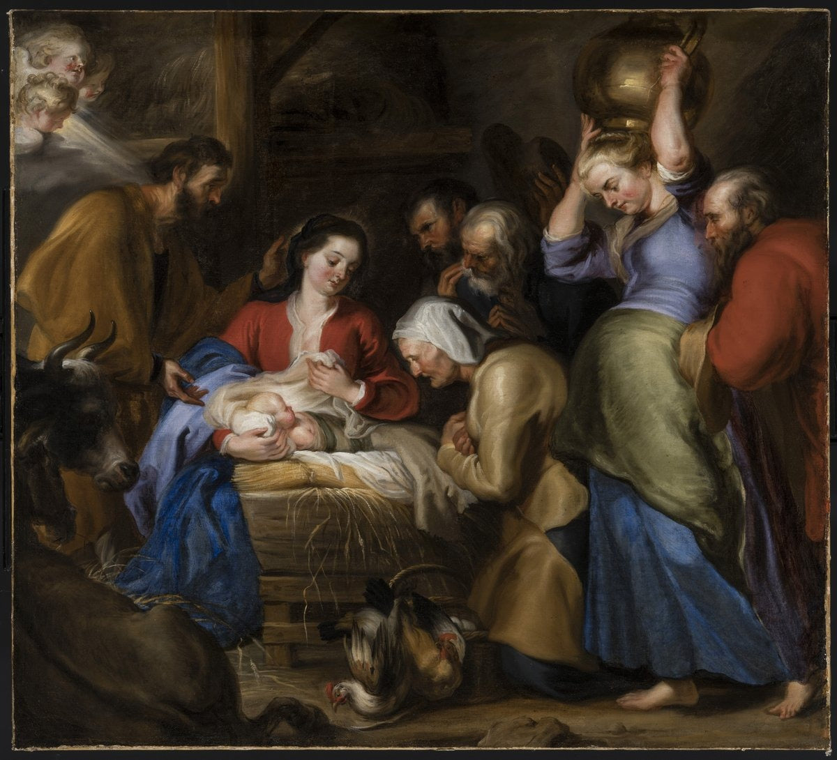 Herdarnas tillbedjan - Peter Paul Rubens