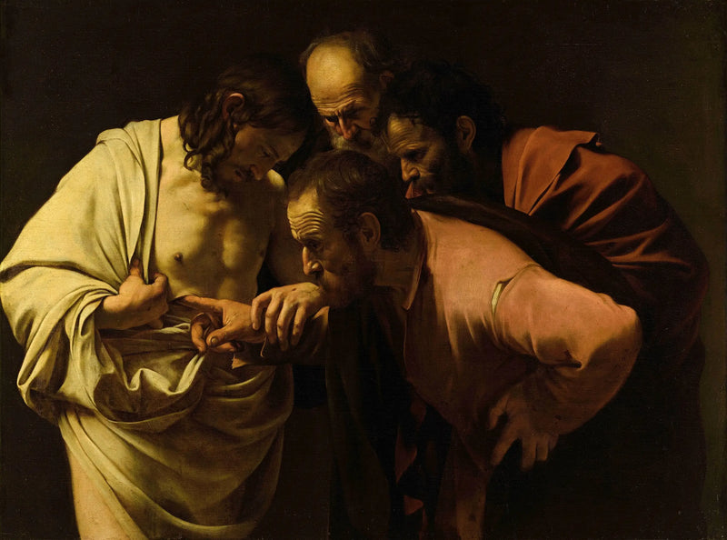 Tvivlet av helige Thomas - Caravaggio