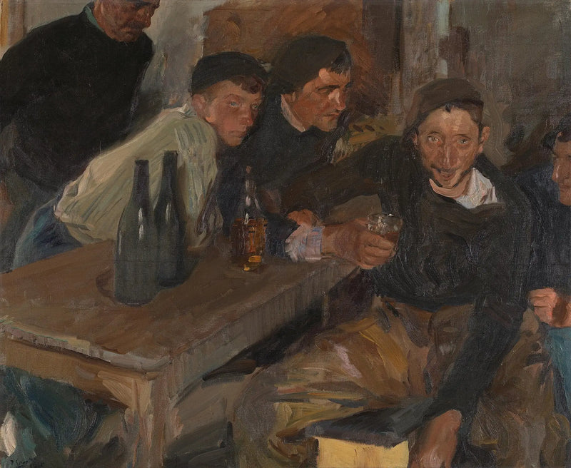 Alkoholisterna, Zarauz - Joaquín Sorolla