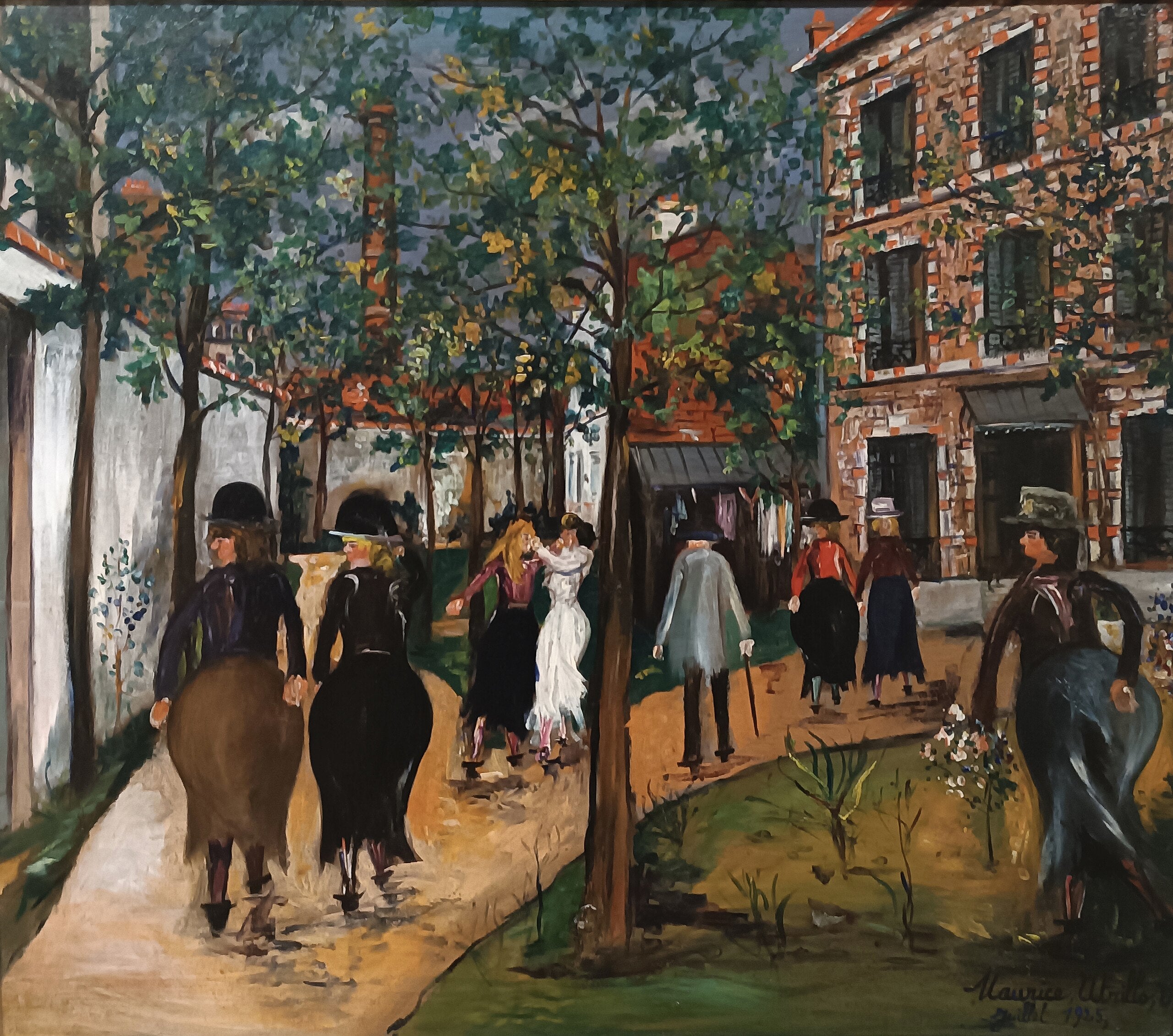 L'asile de Sannois - Maurice Utrillo