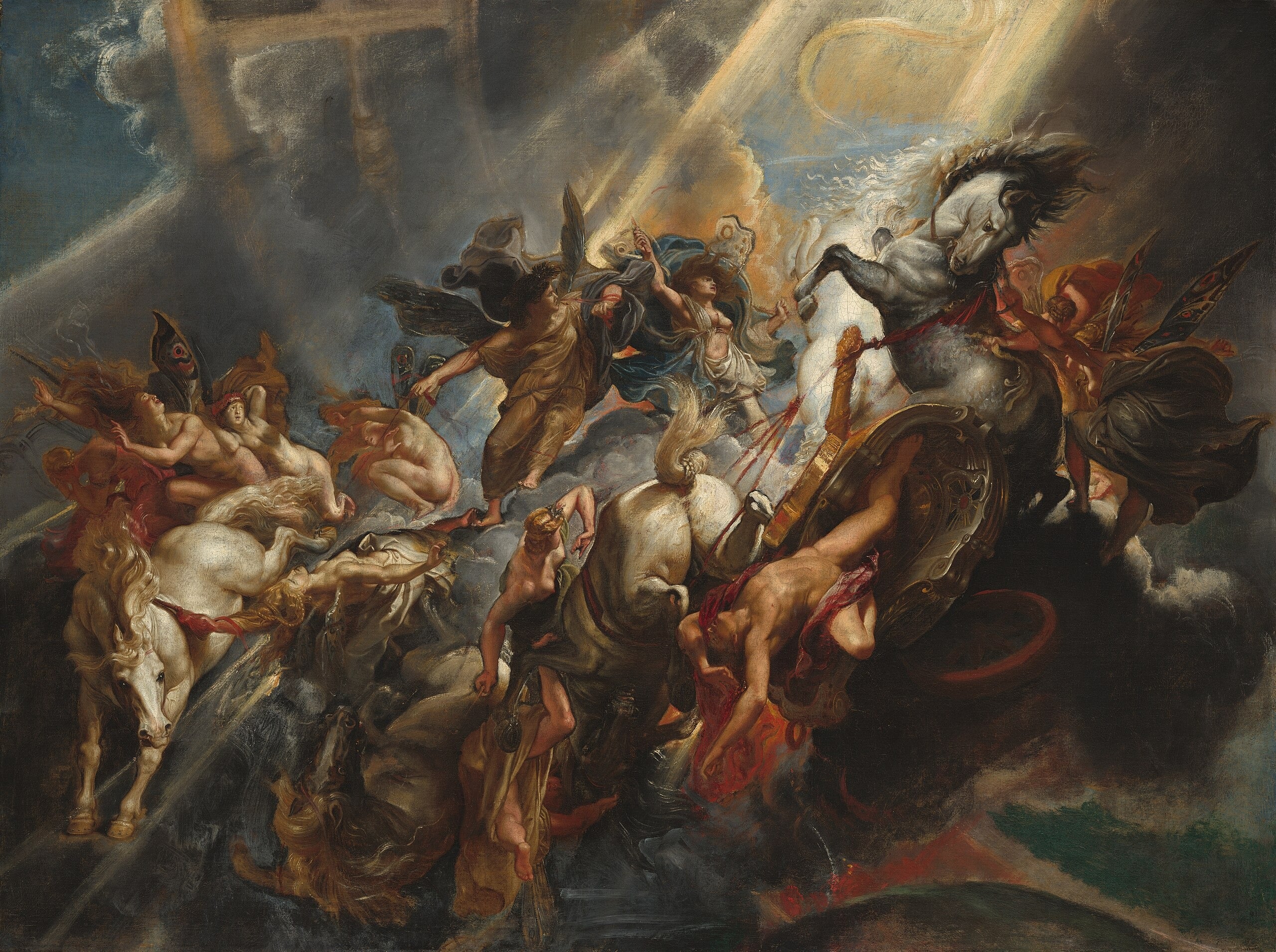 Phaëtons fall - Peter Paul Rubens