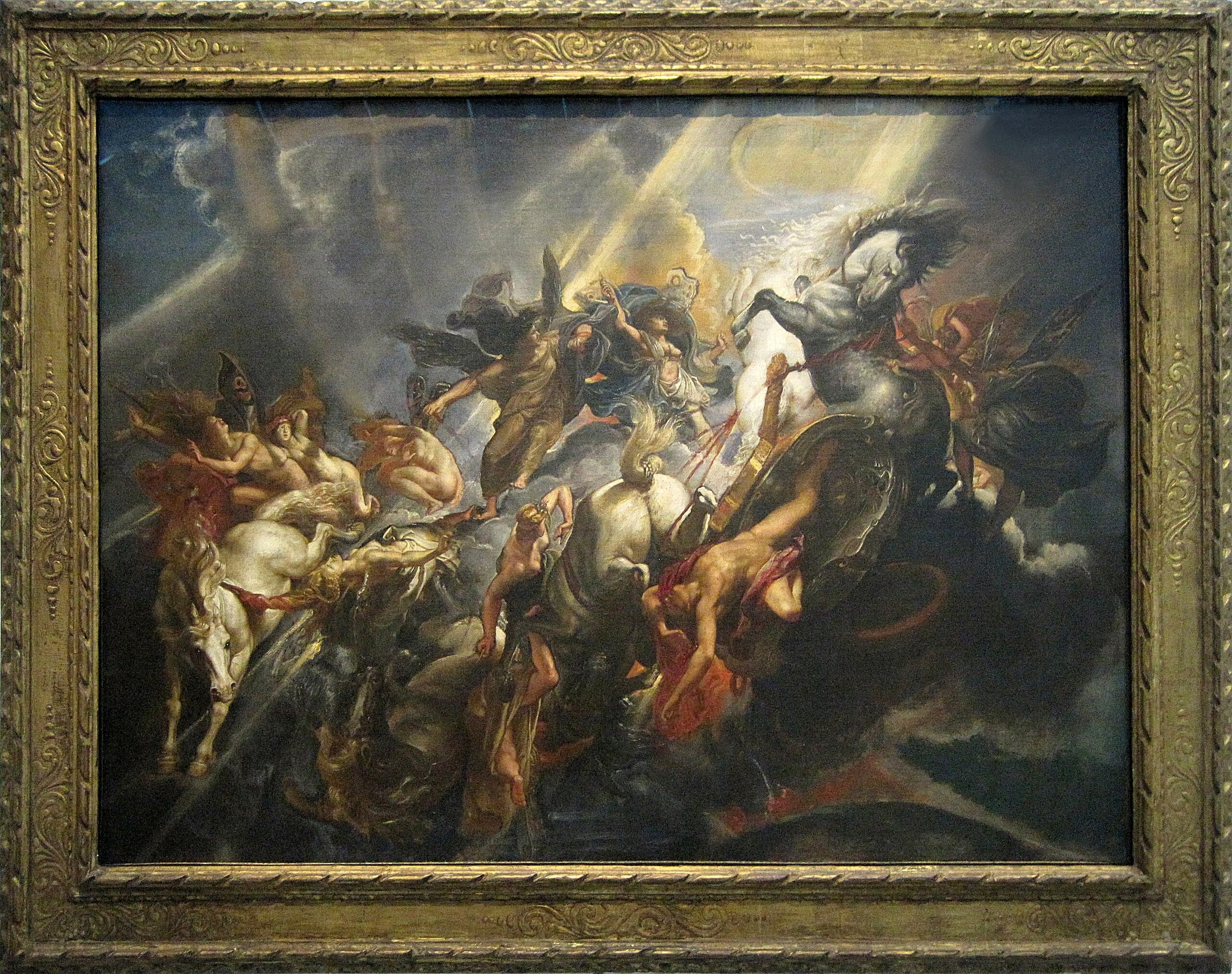 Phaëtons fall - Peter Paul Rubens