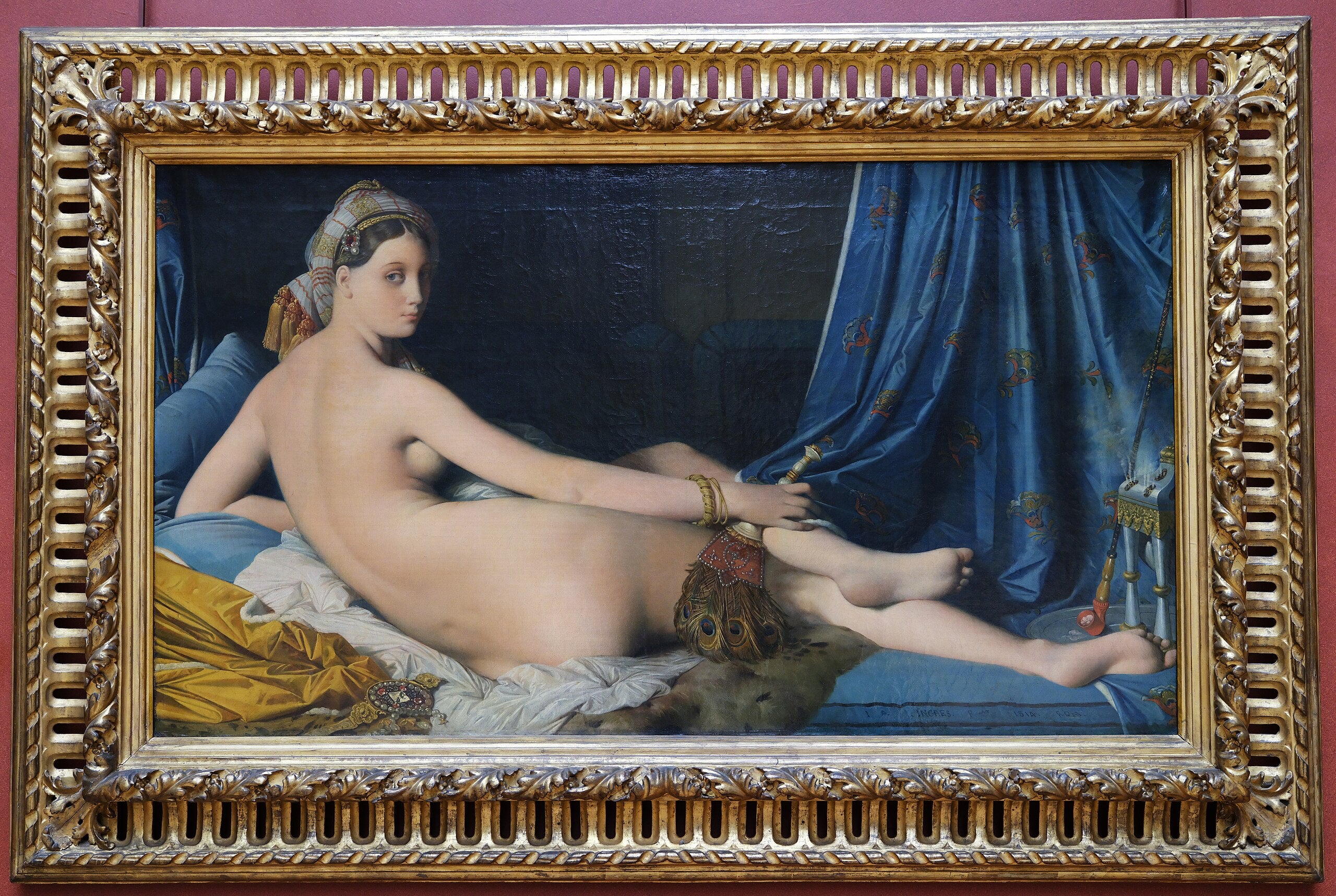 Den Stora Odalisquen - Jean-Auguste-Dominique Ingres