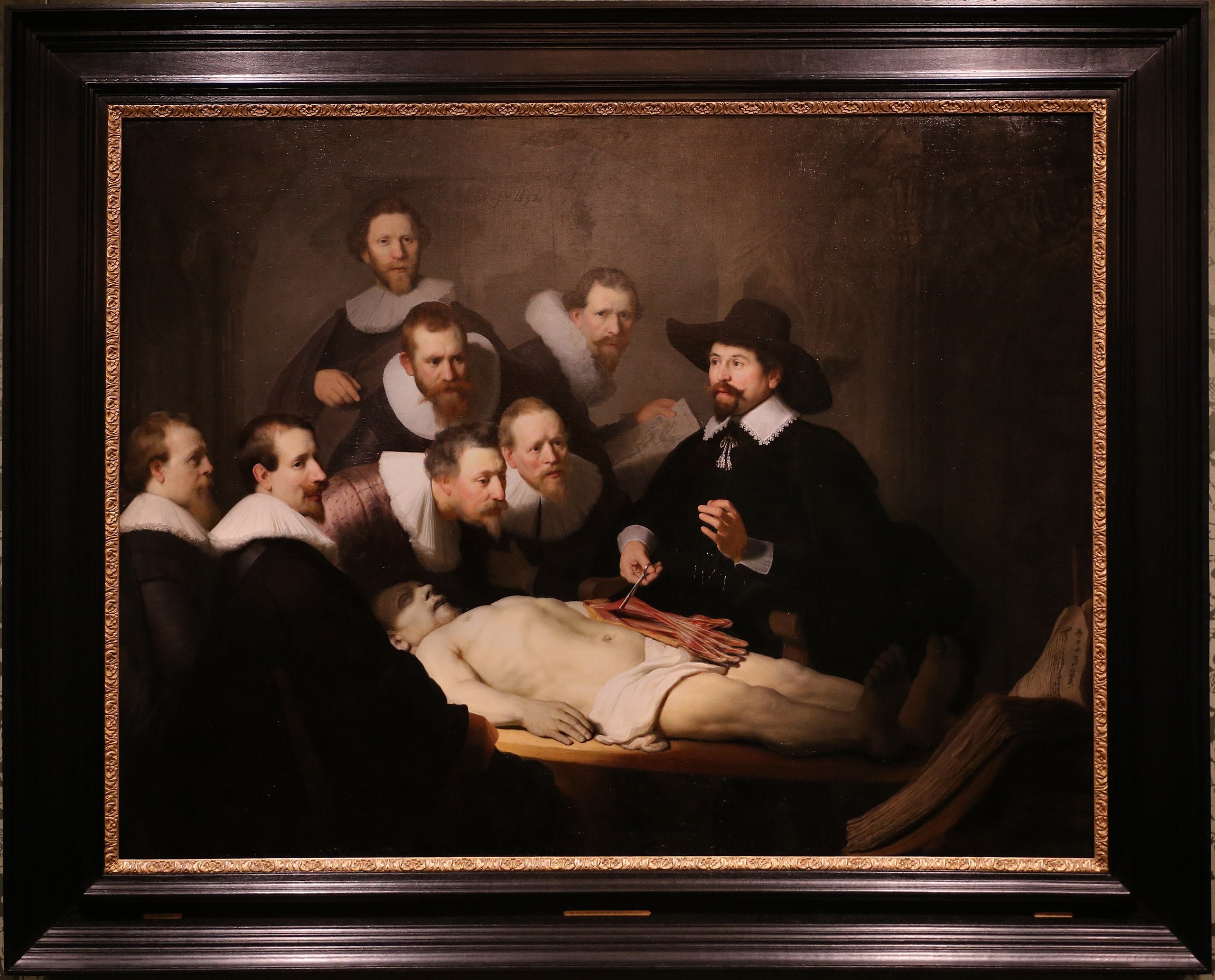 Läran om anatomi av doktor Tulp - Rembrandt