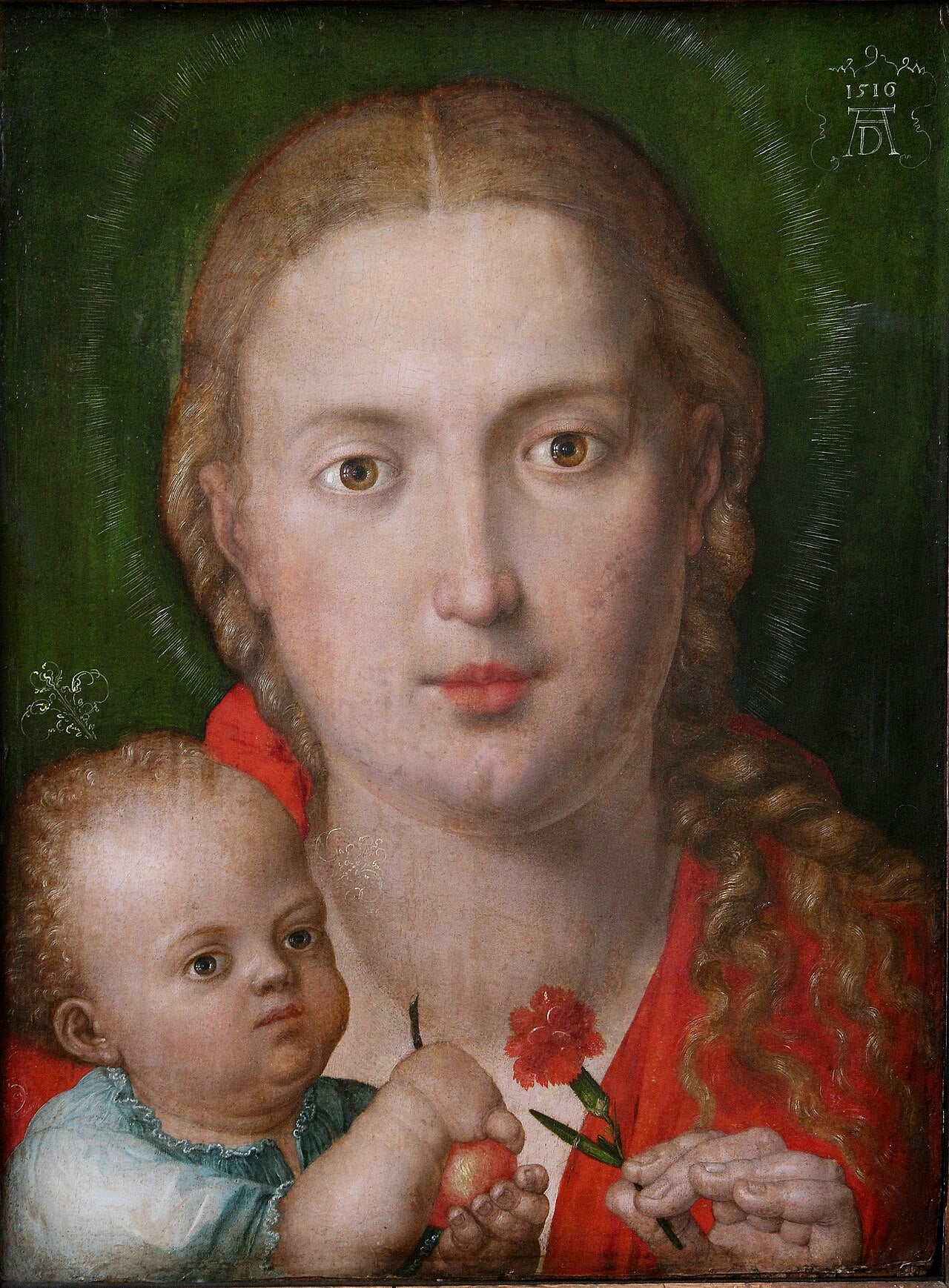 Madonnan med nejlikan - Albrecht Dürer