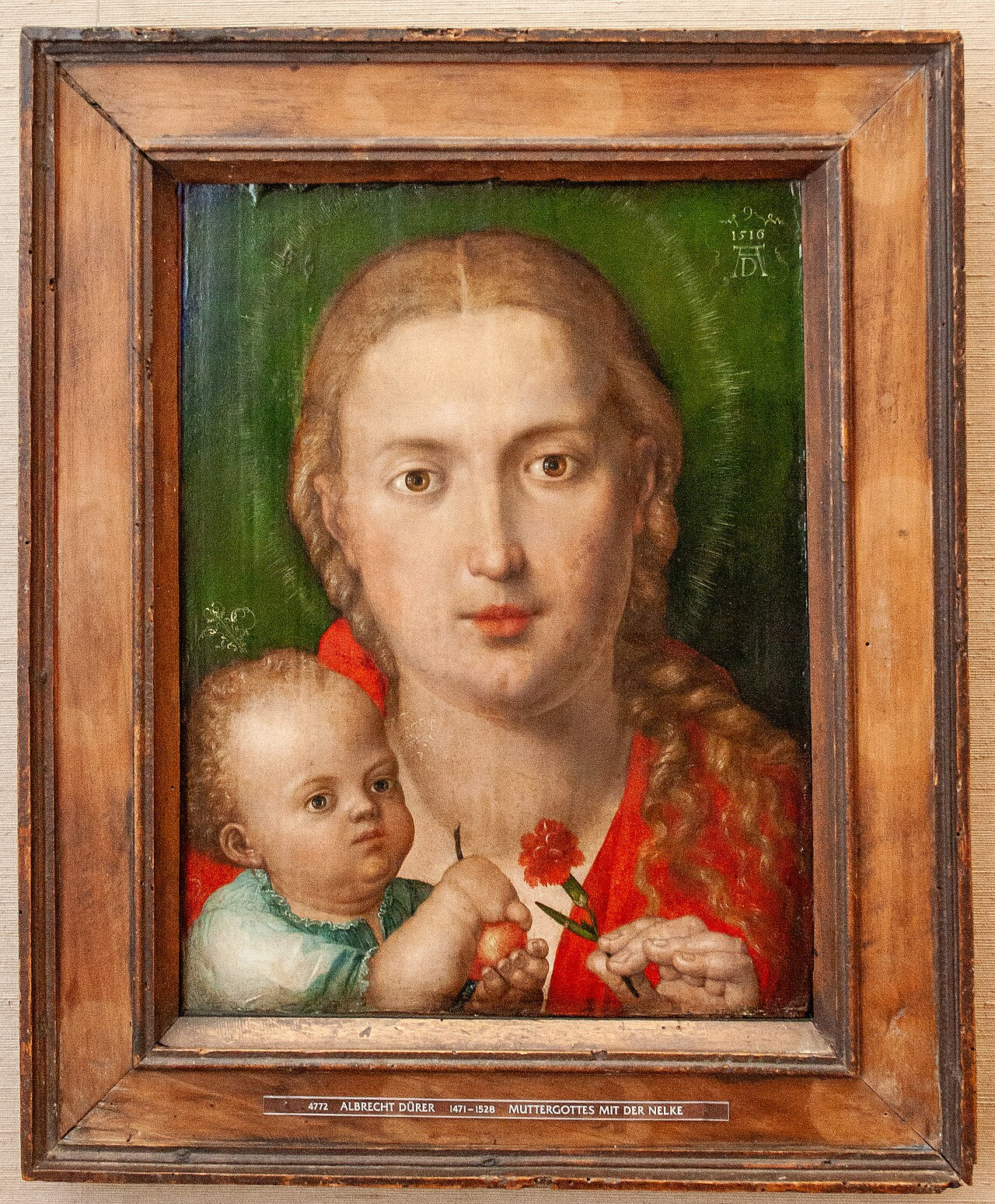 Madonnan med nejlikan - Albrecht Dürer