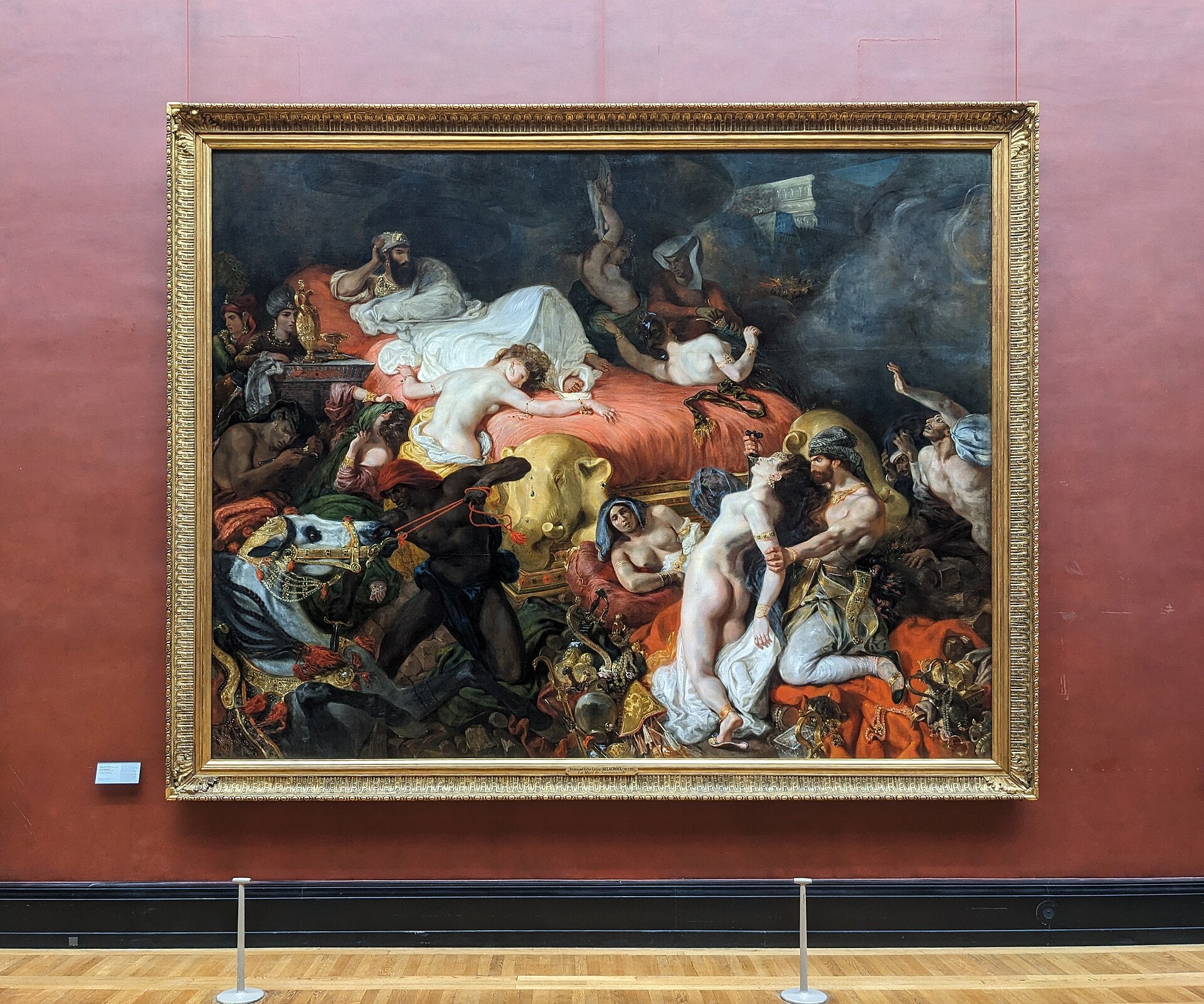 Sardanapales död - Eugène Delacroix