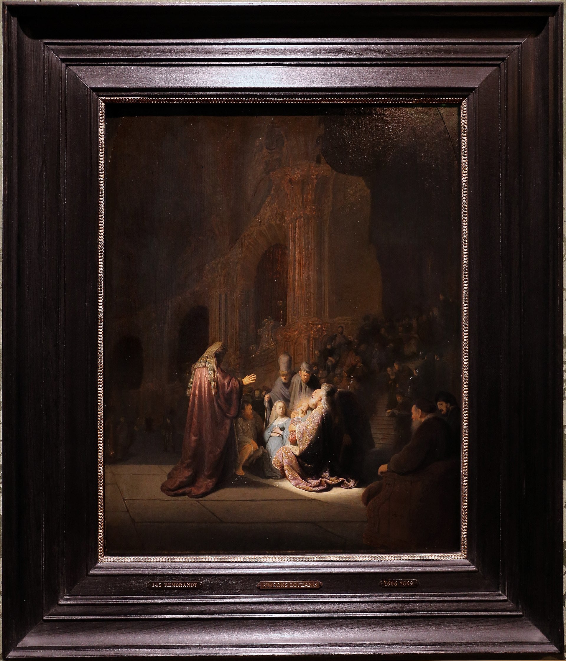 Siméons bön - Rembrandt