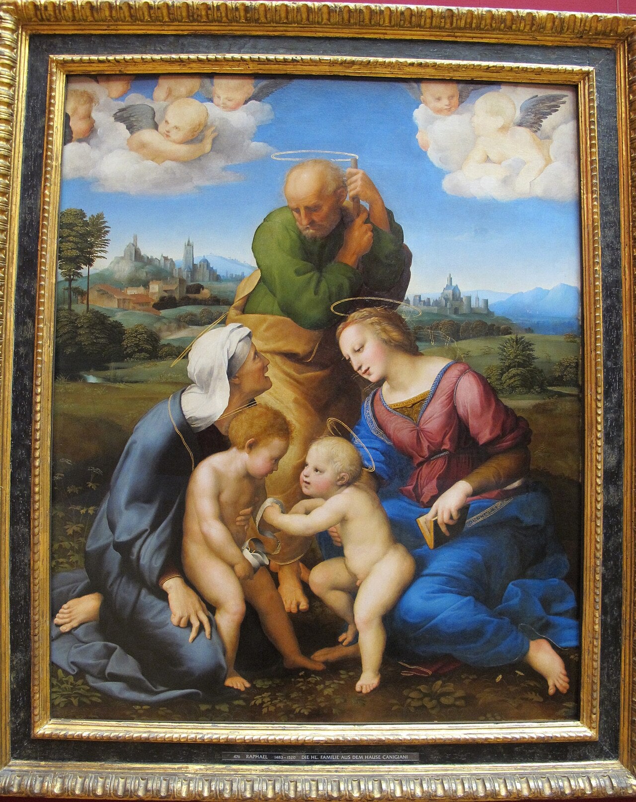 Den heliga familjen Canigiani - Raphael Sanzio