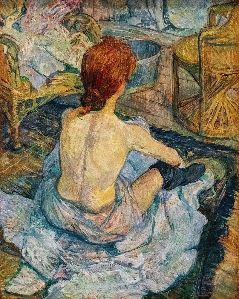 Toalett - Henri de Toulouse-Lautrec