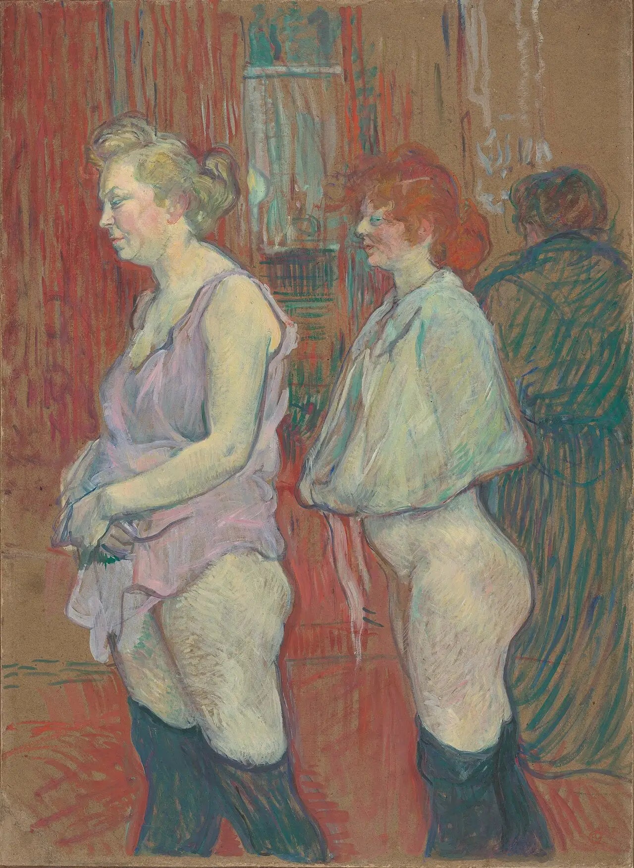 Reproduction du tableau « La Visite médicale - Henri de Toulouse-Lautrec » par Alpha Reproduction en peinture à l’huile
