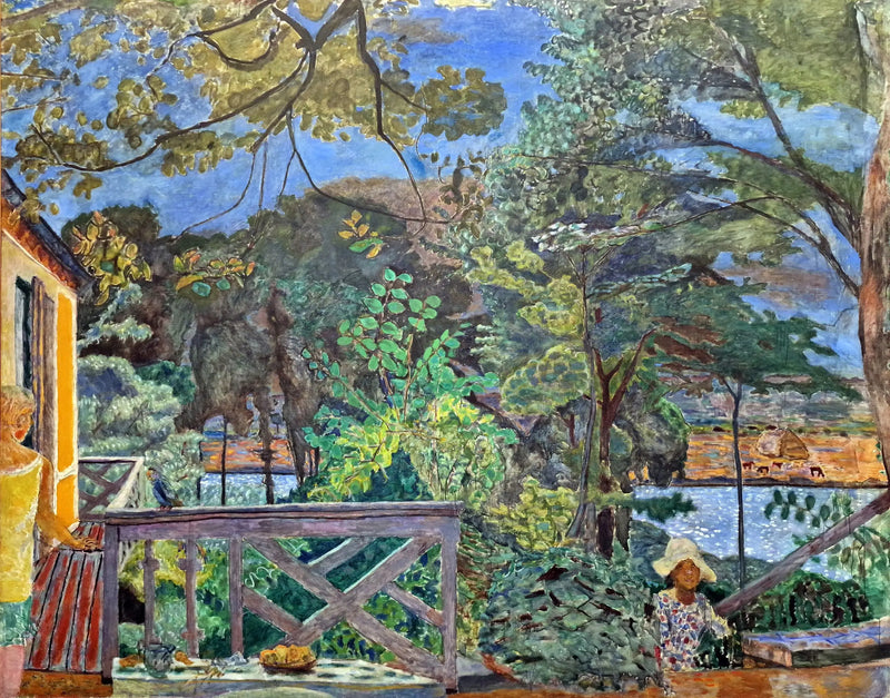 Vernons terrass - Pierre Bonnard