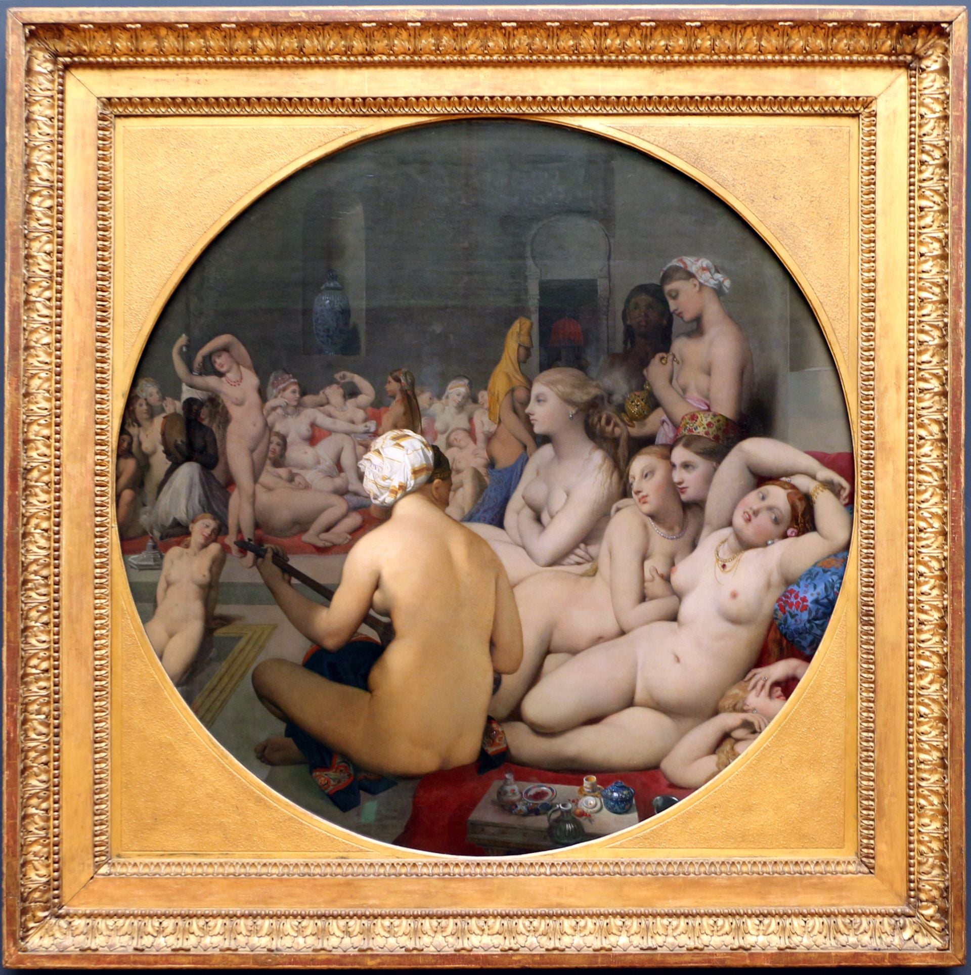 Det turkiska badet - Jean-Auguste-Dominique Ingres