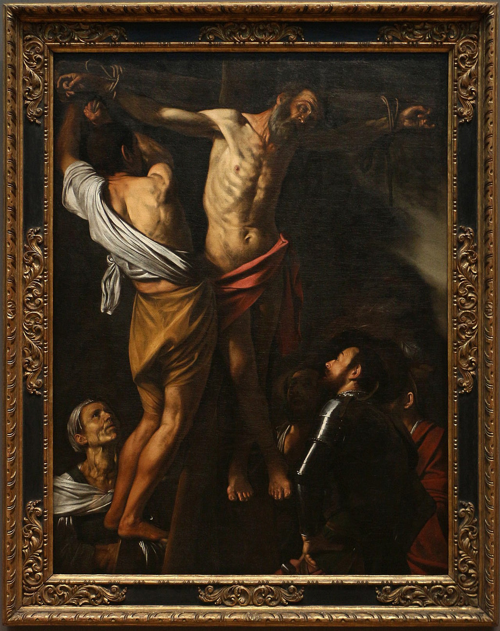 Korsfästelsen av Sankt Andreas - Caravaggio