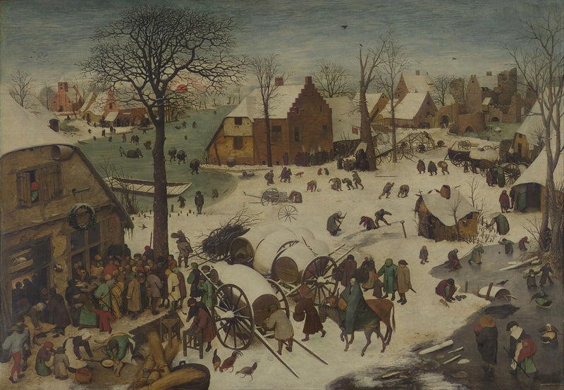 Bethlehems räkning - Pieter Brueghel den äldre