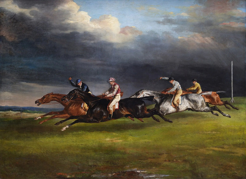 Epsomderbyt - Théodore Géricault