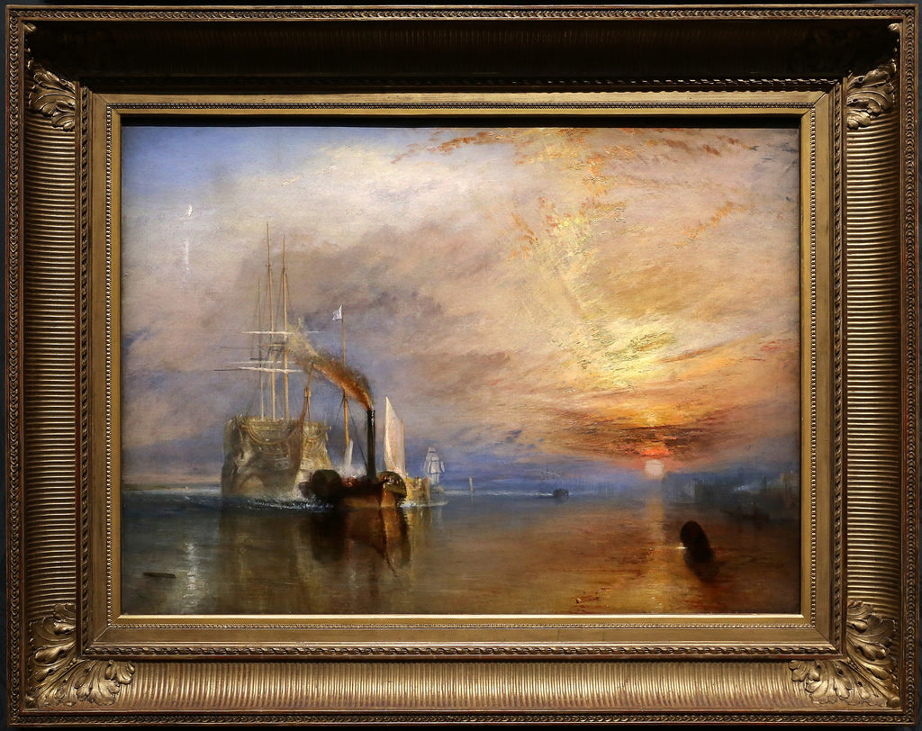 Den sista resan av Téméraire - J. M. W. Turner