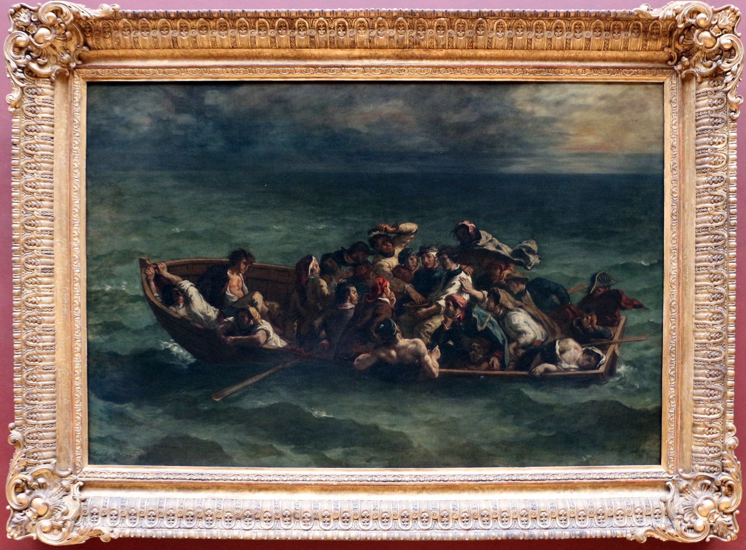 Don Juans skeppsvrak - Eugène Delacroix