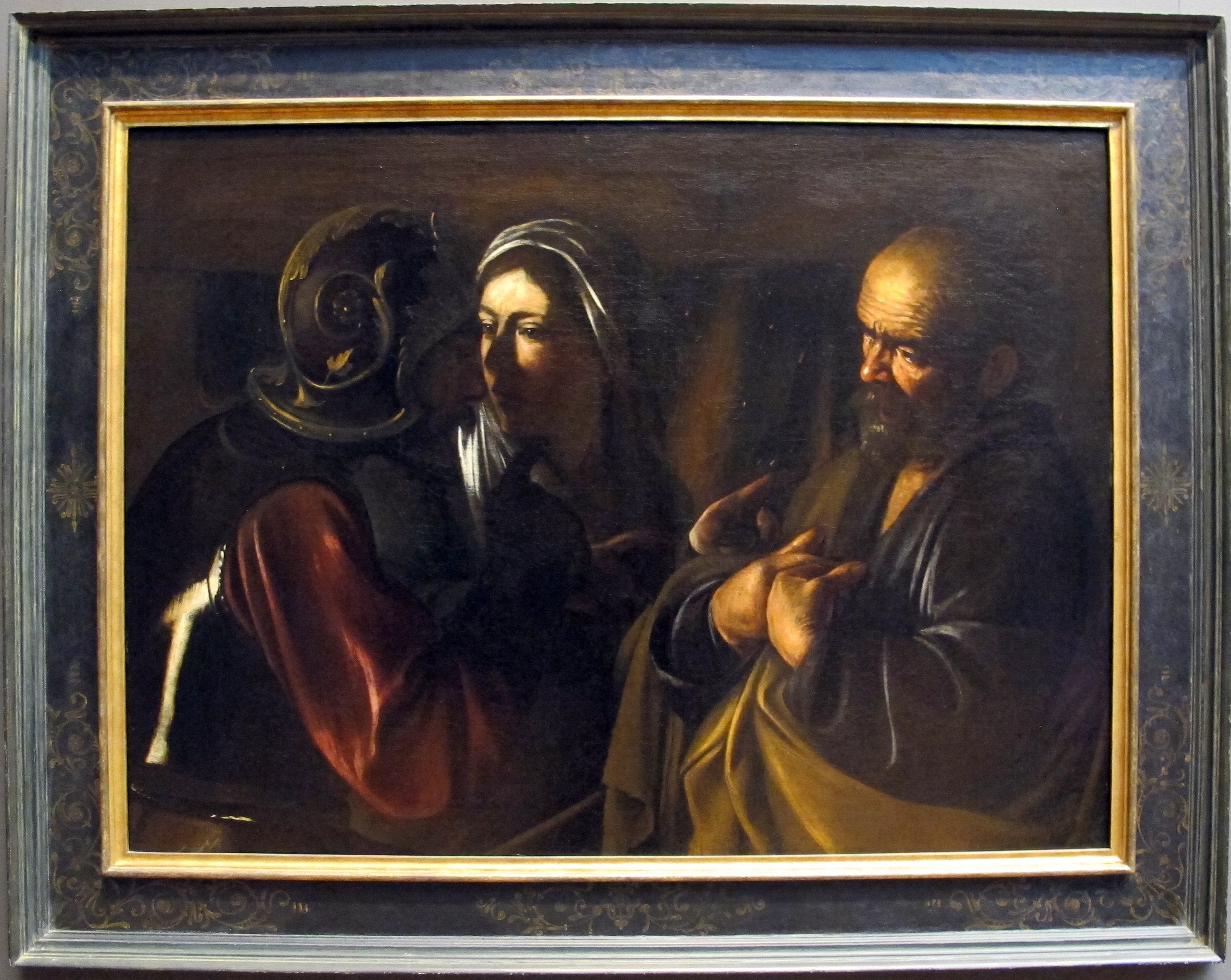 Petrus förnekelse - Caravaggio