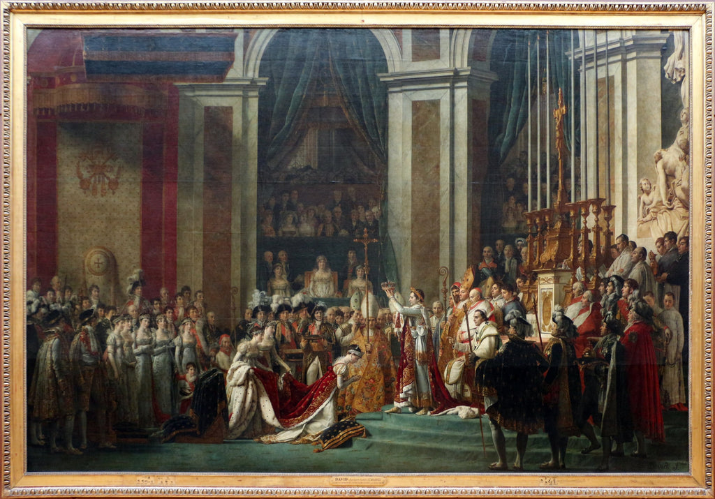 Napoleons kröning - Jacques-Louis David