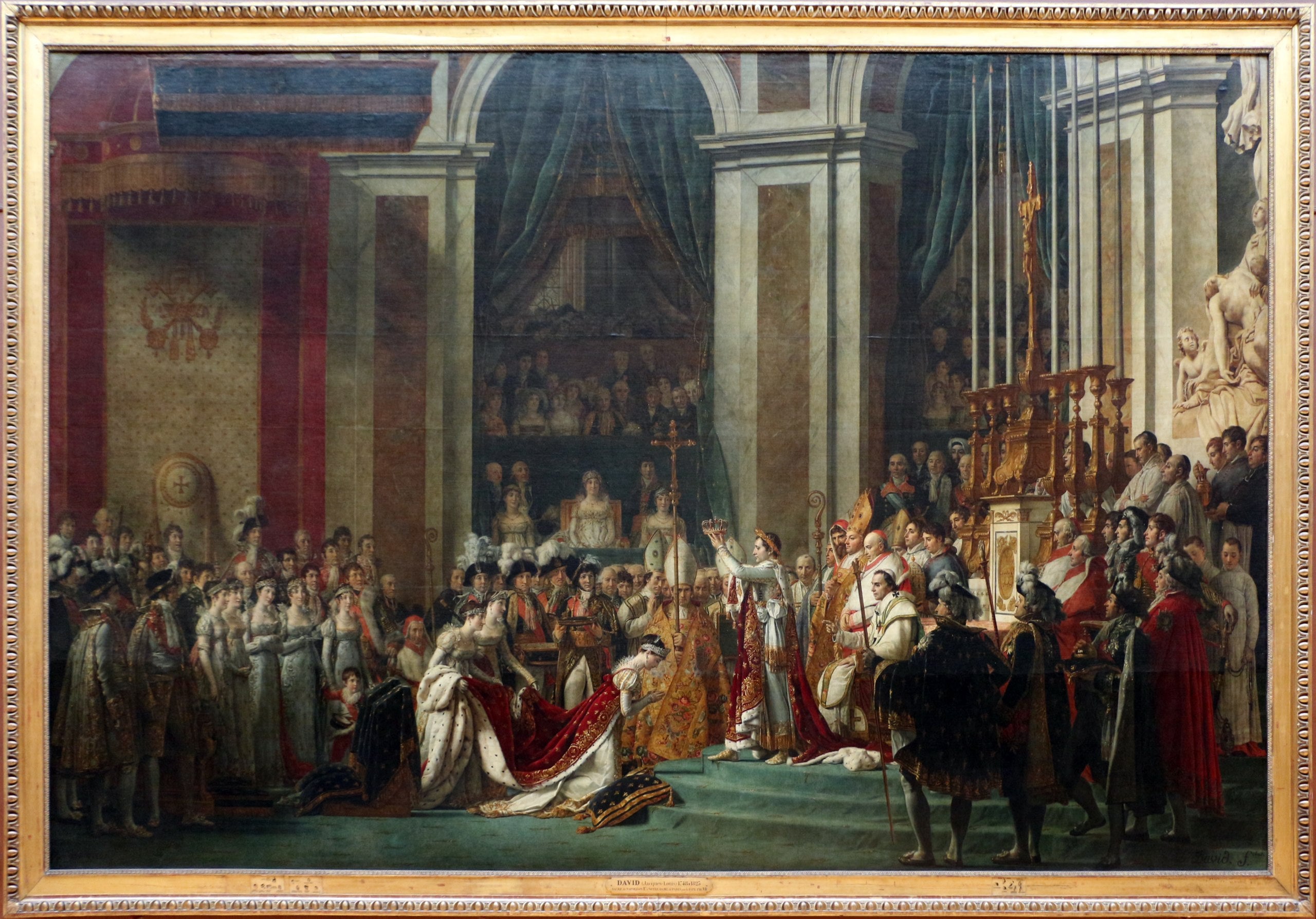 Napoleons kröning - Jacques-Louis David