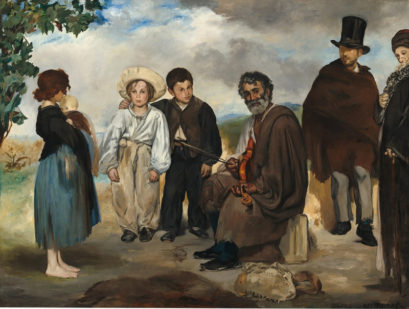 Den Gamle Musikern - Édouard Manet