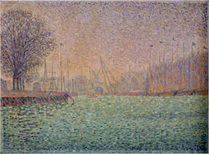 Vattentankens bassäng - Paul Signac
