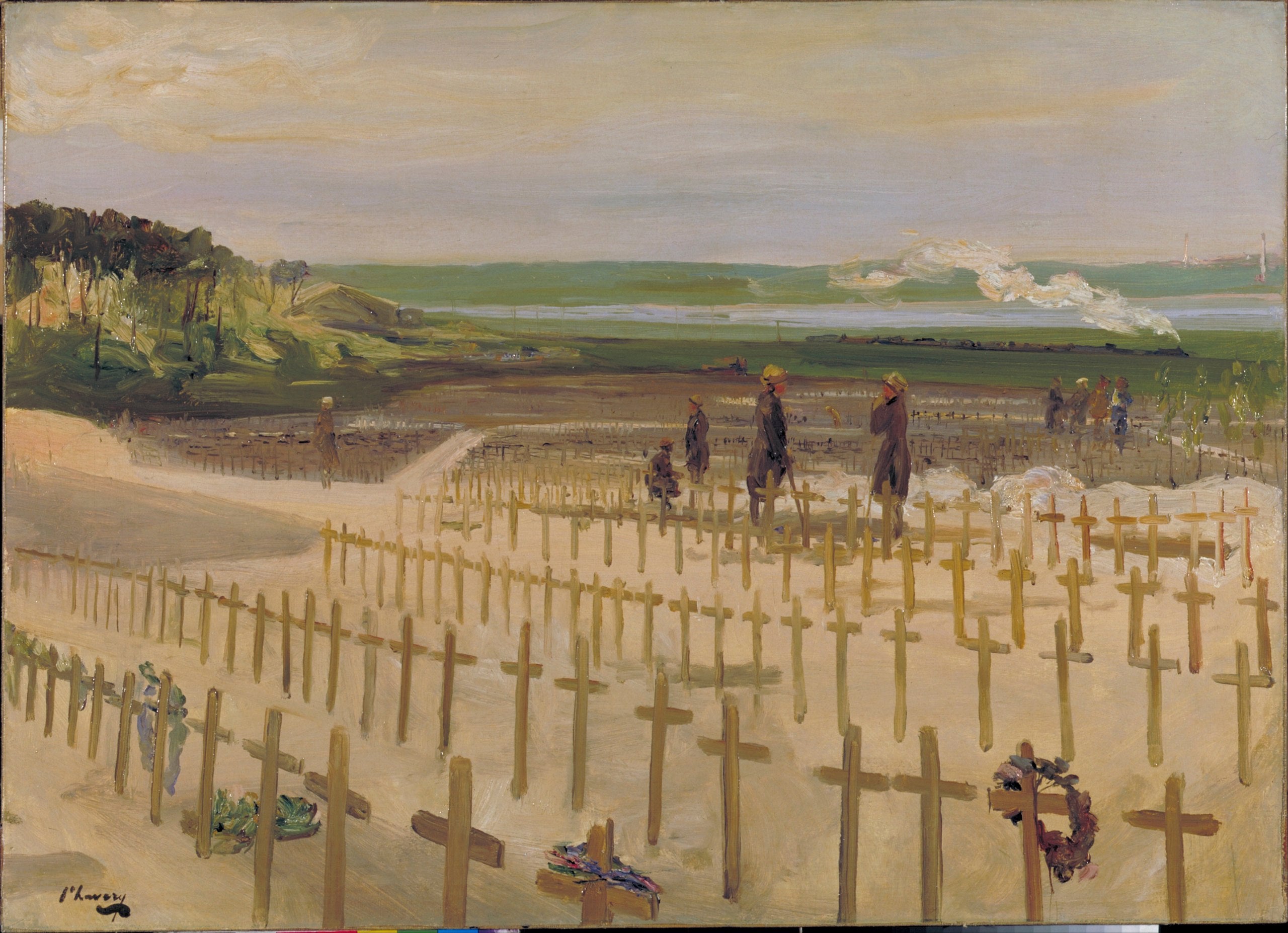 Le cimetière, Étaples, 1919 - John Lavery
