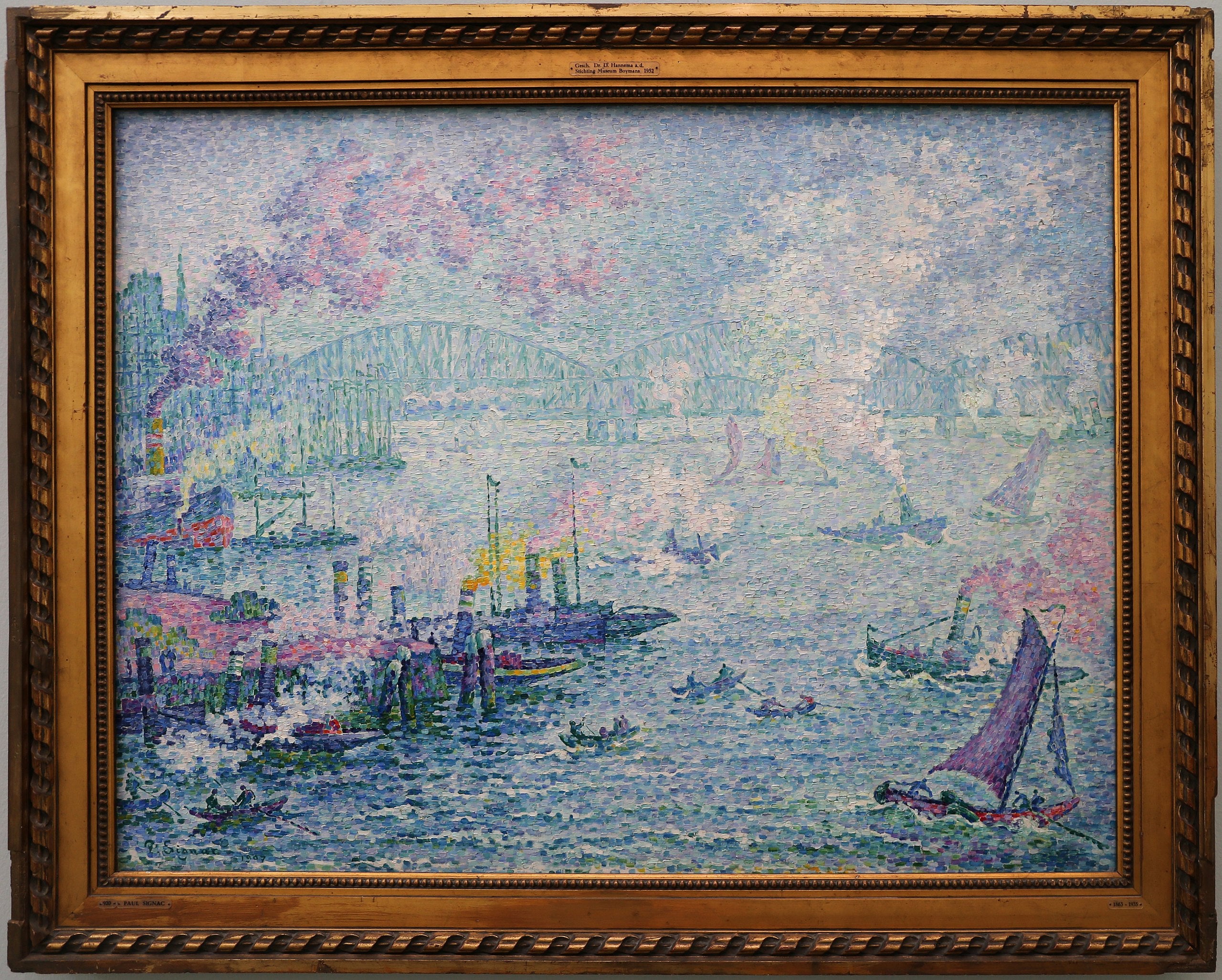 Rotterdams hamn - Paul Signac