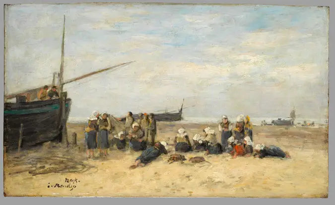 Berckoiskorna - Eugène Boudin
