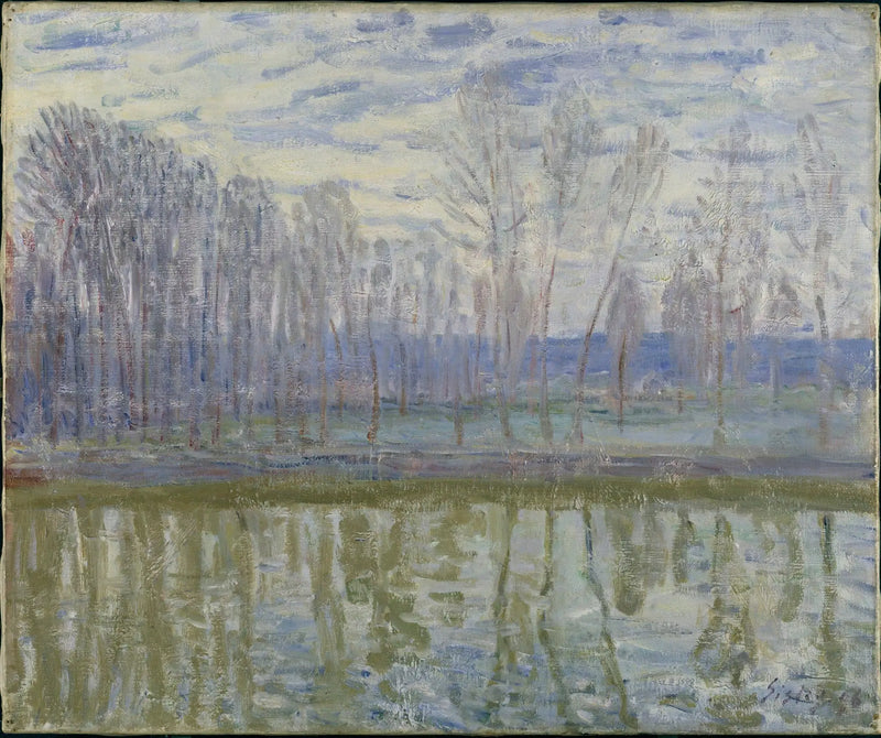 Loing-kantarna - Alfred Sisley