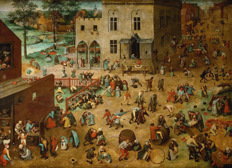 Barnens lekar - Pieter Brueghel den äldre