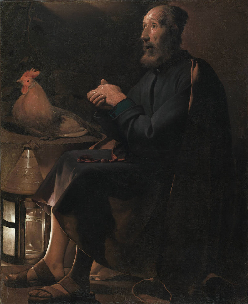 Saint Peters tårar - Georges de La Tour