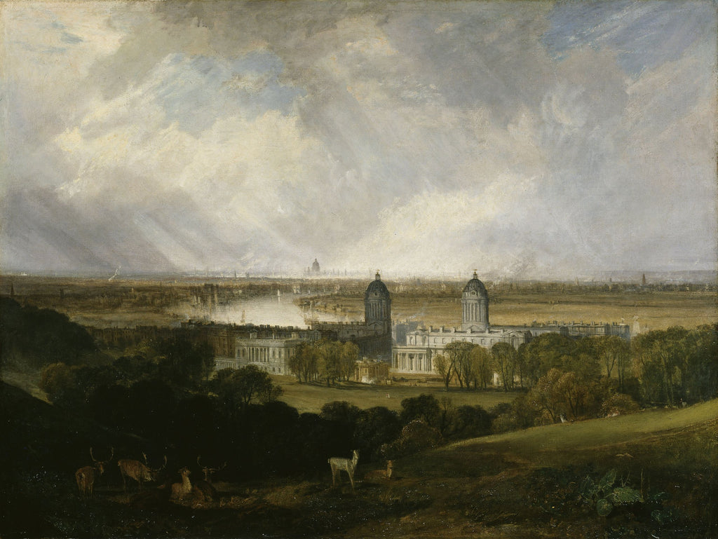 London från Greenwich Park - J. M. W. Turner