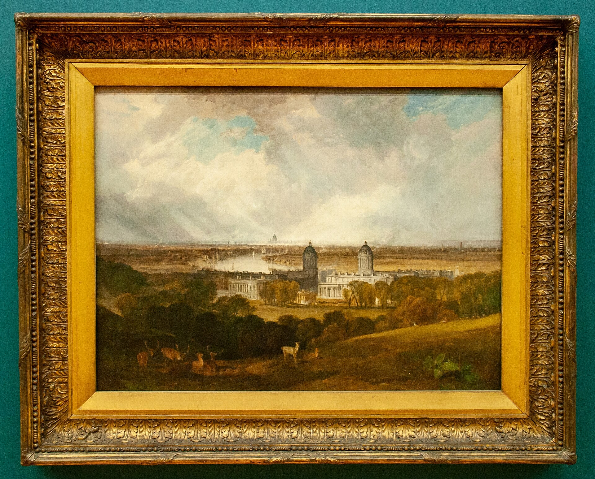 London från Greenwich Park - J. M. W. Turner