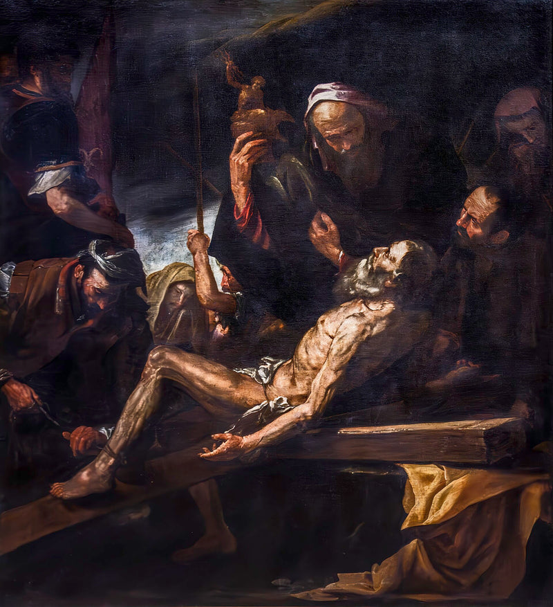 Martyr av Saint André - Jusepe de Ribera