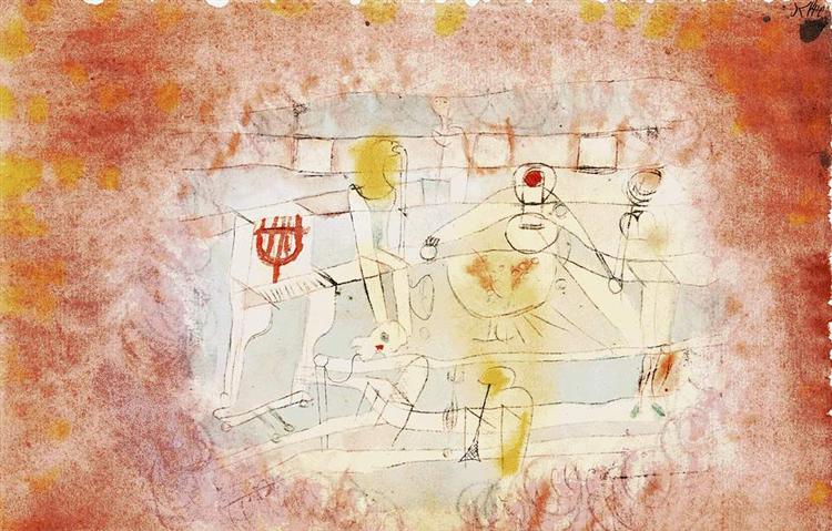 Dålig grupp (Schlechte Musik Kapelle) - Paul Klee