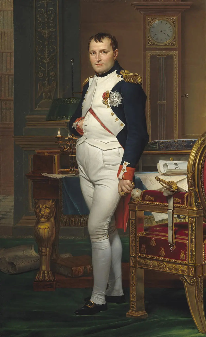 Napoleon i sitt arbetsrum - Jacques-Louis David