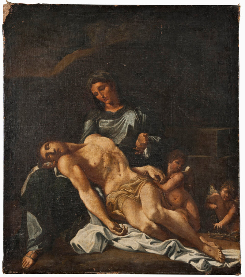 Omförd till NM 7172. Pietà - Annibale Carracci