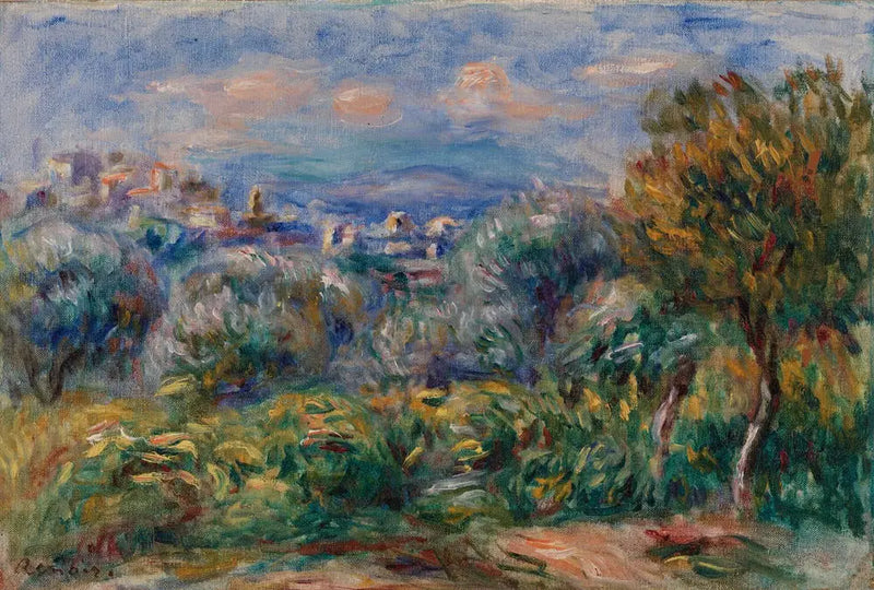 Landskap - Pierre-Auguste Renoir