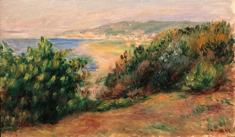 Landskap i Cagnes - Pierre-Auguste Renoir